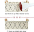 Storage Baskets for Organizing Toys Small Basket White Basket Felt Fabric Basket Bins for Home Office Closet Bathroom Bedroom Playroom Decorative ...