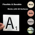 5 Inch Scrabble Letters Stencil for Painting on Wood Laser Cut Painting Stencil for Family Names& DIY Projects,Home Décor...