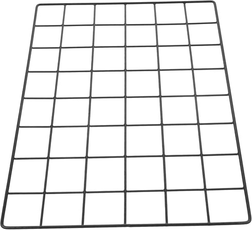 Amosfun 2pcs Shelf Iron Net Adornment Hanging Net Metal Grid Wall Panel Picture Wall Decor Photo Frame Wall Stand Grid Wall Panels Picture Wall Ha...