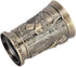 Metal Shot Glasses Vintage Wine Cup with Green Bronze Body Zinc alloy Insert for Home Ornaments KTV Wine Set...