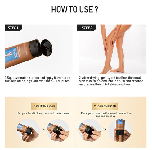 Leg Makeup Waterproof No Transfer, Leg Vein Cover up Makeup for Varicose Veins Waterproof Black Skin, Leg and Body Scar Cover up Makeup for Tattoo...