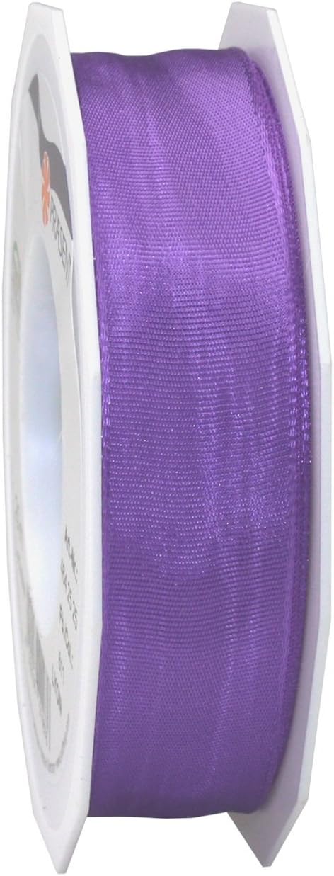 Morex Ribbon French Wired Lyon Ribbon, 1-Inch by 27-Yard Spool, Lilac (46425/25-611)...