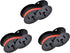3 Pack Calculator Ribbon Replacement for GR24BR Porelon 11216 Universal Twin Spool Ribbon Compatible with Sharp El-1197 PIII,Canon Mp11dx Printer ...