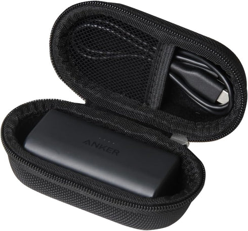 Hard Travel Case for Anker A1645 Nano Power Bank 5,000mAh 12W Portable Charger (Black)......