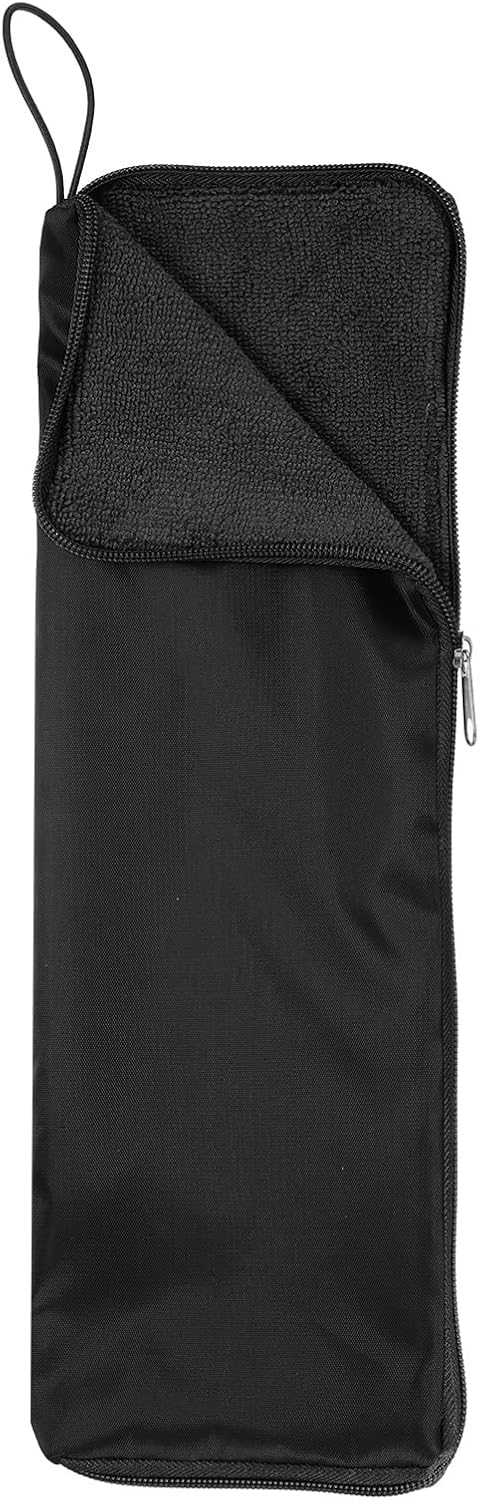 Wet Umbrellas Bag 15"x5" Superfine Fiber Reversible Umbrellas Sleeve Cover Portable Waterproof Case for Storage Carry Travel Home Outdoor, Black.....