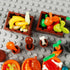 280pcs Food Building Blocks Kitchen Sencery Accessories Food Set Building Bricks Kit DIY Building Set Compatible All Major Brands...