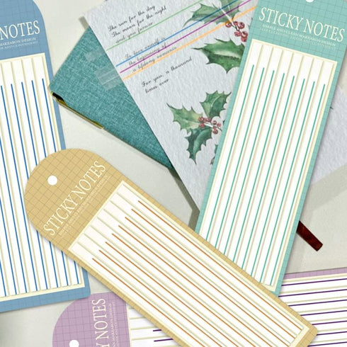 Sticky Note Tabs 960Pcs Transparent Highlighter Tape Sticky Long Page Markers Tabs Clear Highlighter Index Flag Tabs Stickers for Books Mark (6)...