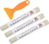 HARFINGTON Wax Filler Stick, 3pcs Wooden Repair Wood Wax Fill Sticks with Spatula Crayon Markers Furniture Touch Up Kit for Remover Scratches Scuf...