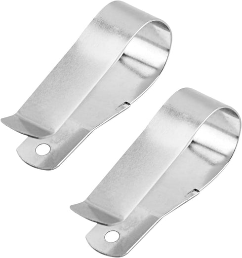Visor Clip Replacement for Genie Remote Transmitter Visor Clip 37768A, Stainless Steel, 2 Pack...