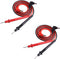 2 Pair 27inch Long Multimeter Test Lead Probe Wire Cable with Banana Plug for Dc Power Supply 1000v...