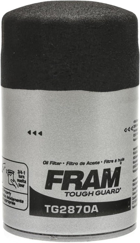 FRAM Tough Guard TG30-1, 15K Mile Change Interval Passenger Car Spin-On Oil Filter...