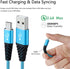 Micro USB Cable Fast Charge,Nylon Braided Android USB Cable 6FT 5-Pack Phone Charging Cord Compatible with Samsung Galaxy S6 S7 Edge J3 J7,LG,HTC,...