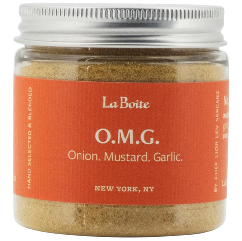 La Boite - OMG Spice Blend, Onion, Mustard, Garlic - Great for chicken, vegetables, and all purposed seasoning - 2.75 oz....
