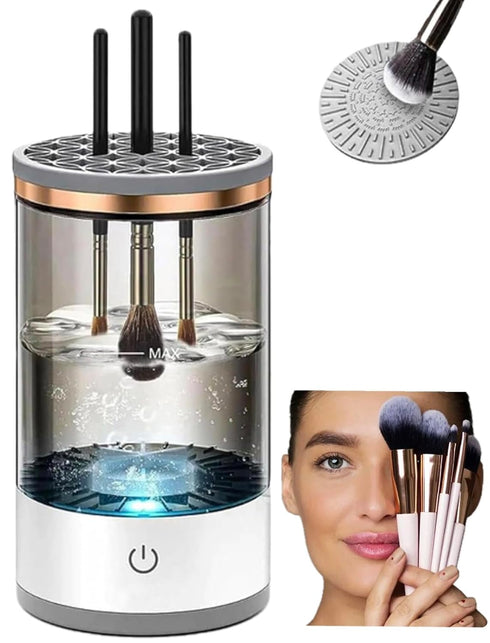 2024, Electric Makeup Brush Cleaner, Make Up Brush Cleaner, Electric Brush Cleaner, Automatic Makeup Brush Cleaner, Makeup Brushes Cleaner, Brushl...