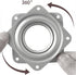 2 Pcs 4 Inch Lazy Susan Turntable Bearings Hardware, Susan Swivel Plate for Lazy Susan, Kitchen Storage Racks, Craft Table...