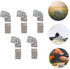 10pcs Micro Landscape Stairs Fairy Garden Figurines Resin Micro Figurines Mini Landscape Ornament Micro Landscape Decor Micro Landscape Ornaments ...