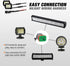 Nilight 2 Pin DT Connectors 16AWG 6 Kits Male and Female Electrical Connector Waterproof Plug and Play w/Heat Shrink Butt Terminals for Automotive...
