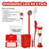 Braces Cleaning Kit for Teeth, Portable Orthodontic Toothbrush Kit Oral Care Dental Travel Kit - Interdental Brush Dental Wax Dental Floss Toothbr...
