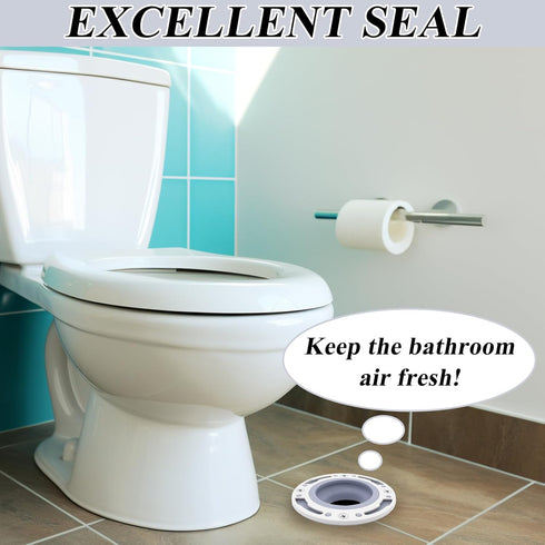 Toilet Flange Repair Kit Fits for 4 Inch 5 Inch or Special 3 Inch Drain Pipe, Universal Toilet Flange for Toilet Repair and Installation, Perfect ...