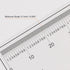 Film Flexible Ruler 150cm 0.1mm Scale with R Angle & Width Lines PET Plastic Folding Straight Ruler Calibration Soft Ruler Measuring Tool for Fact...