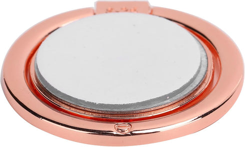 Phone Ring Holder, Mobile Phone Finger Ring Grip 360 Adjustable Metal Phone Holder Magnetic Car Mount for Mobile Phones and Tablets(Rose Gold)...