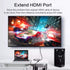 Cmple - HDMI Extension Cable 3 ft Male to Female HDMI Adapter Cord 4K@60Hz 2150p 1080p 3D Audio/Video Extender Compatible with Laptop, Gaming PC, ...