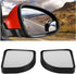 Blind Spot Mirror For Car, Adjustable 360° Wide Angle Side Rear View Mirror, 2Pcs Fan Shape HD Glass Convex Rear View Mirrors, ABS Rearview Mirror...