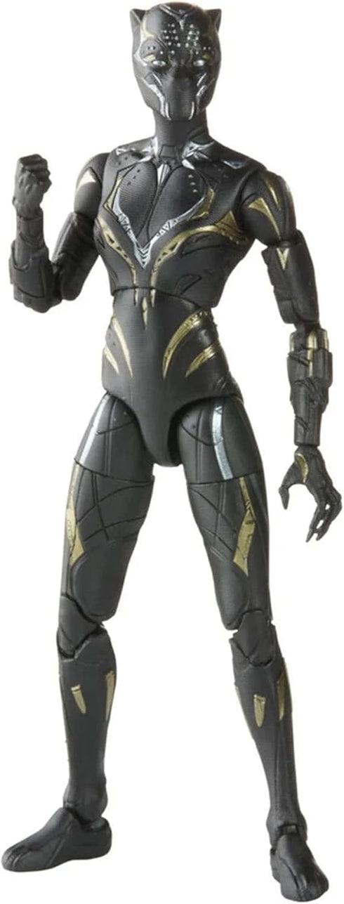 Marvel Legends Series Black Panther Wakanda Forever Black Panther 6-Inch MCU Action Figure Toy, 2 Accessories...