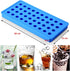 Mydio Mini Ice Ball Molds DIY Molds Tool for Candy pudding jelly milk juice Chocolate mold or Cocktails & whiskey particles(1pack,Blue)...