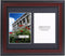 Creative Picture Frames 2 Opening Mahogany Picture Frame With Glass To Hold 5 By 7 Inch Photographs Including 10X12-Inch Black Mat Collage...