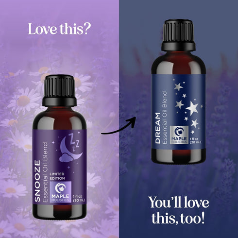 Sleep Essential Oil Blend for Diffuser - Snooze Blend Essential Oil for Sleep with Lavender Roman Chamomile Cedarwood and More - Sleep Aromatherap...