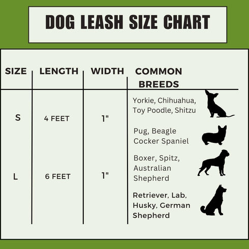 Light Khaki Large 6 Ft Hemp Dog Leash, Neoprene Padded Handle, Choose from 10 Colors (Large - 6 Feet, Light Khaki)...