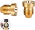 Foam Cannon Orifice Nozzle Tips, 1.15mm Universal Connector for Foam Sprayer, Washer Replacement Nozzles, 1.15 mm Precision Foam Cannon Orifice fo...