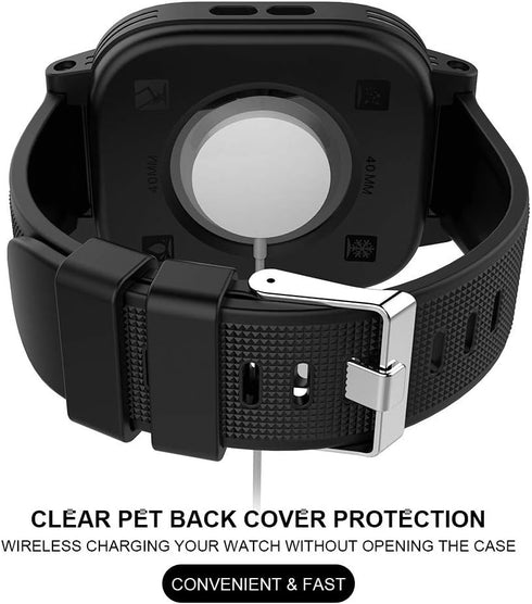 for Waterproof Apple Watch Case 40mm 45mm 44mm 42mm 41mm 38mm,IP68 Waterproof Case with Band and Screen Protector for Apple Watch Series 8 7 6 5 4...
