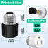 3 Packs 3 Prong Light Socket to Plug Adapter,E26/E27 Light Socket Outlet,Polarized Light Socket Adapter,2/3 Prong Outlet Socket Splitter Converter...