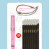 Pencils 6Pcs Inkless Pencils,Eternal And 6pcs Replacement Pencils Nibs,Unlimited Writing Pencil, Reusable Infinity Pencil With Eraser Writing Sket...