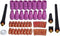 RIVERWELD TIG Collet Body Aluminium Cup Assorted Sizes Fit PTA DB SR WP 9 20 25 TIG Welding Torch Consumables 53pcs...