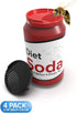 Soda Beer Can Saver | Protect your Drink | Keep your Beverage Safe | Must have for Barbecues (4-Pack)...