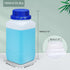 Plastic Container Lab Chemical Reagent Bottles 1000ml Wide Mouth Liquid Solid Storage Bottles Sample Storage Container Sealing Bottle with Anti-th...