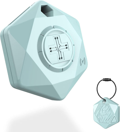Swissdigital Design Key Finder Locator Works Apple Find My Bluetooth, Tracker Works with Apple Find My for Backpacks, Keys and Personal Items...