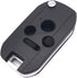 4 Buttons Folding Flip Replacement Key Fob Cover Case fit for Honda 2003-2012 Accord 2006-2013 Civic EX 2009-2015 Pilot 2005-2006 CR-V Ridgeline O...