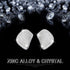 1797 for VW Volkswagen Accessories Bling Jetta Passat Tiguan Golf Atlas Touareg Arteon Eos Gear Shift Knob Cover Trim Parts Sticker Silver Crystal...