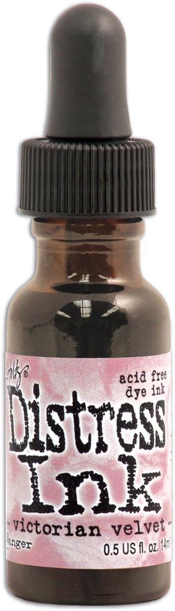 Ranger DRI-27317 Tim Holtz Distress Ink Reinker, 0.5 oz, Victorian Velvet...