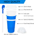 Slushy Cup, TIK TOK Slushie Maker Cup Frozen Magic Squeeze Cup, Ice Cream Maker Cup, Cool Stuff Trending Tiktok Items Homemade DIY Cool Gadgets wi...