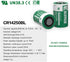 EEMB CR 1/2 AA Series Lithium 3 V 900 mAh Cylindrical Battery CR14250BL 14250SE Non-Rechargeable for Scuba Diving Electronics Specialized Laborato...