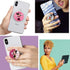 ?3 Pack? Multifunction Cell Phone Stand Finger Holder and Grip Pink Heart,Foldable Phone Kickstand Mount for Smartphones and Tablets......