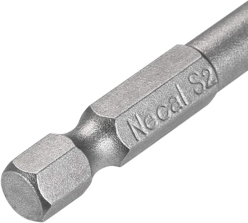 uxcell 2 Pcs 6mm PH2 Magnetic Phillips Screwdriver Bits, 1/4 Inch Hex Shank 5.9-inch Length S2 Power Tool...