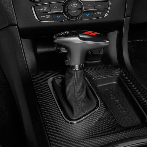 auovo Gear Shift Knob Trim for Charger Accessories Challenger 2015-2023 / Durango 2016-2023 ABS Interior Decoration Gear Shifter Cover (Black)...