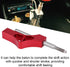 Qiilu Adjustable Shift Extension Shifter Knob with Adapters Stainless Steel Height Lever Extension Gear Shifter Extender Kit for Manual Shift Knob...