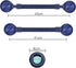 SIMOLIO Headphones Wired for Kids School Travel, Safe Volume 85dB/94dB/104dB, Over-Ear Boys Headphones with Microphone & Shareport, Foldable Sturd...